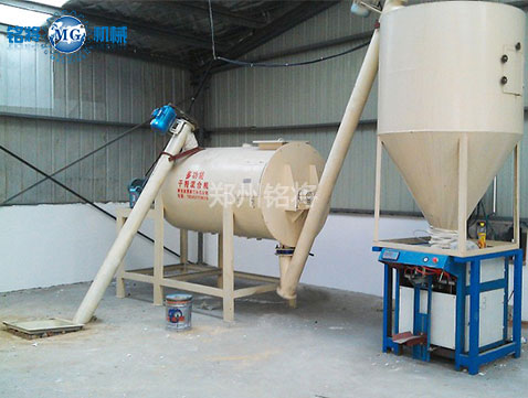 簡易（yì）幹粉砂漿生產線（xiàn）