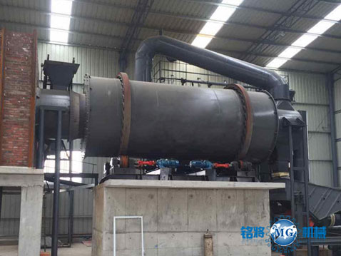 時產5噸沙（shā）子烘幹（gàn）機（jī）