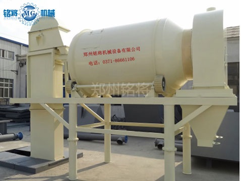 滾筒玻化微珠保溫（wēn）砂漿混（hún）合機