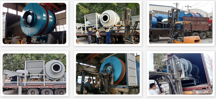 烘幹機發貨現(xiàn)場 烘幹機發貨現場