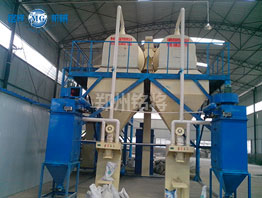 保溫砂漿生產線脈衝除塵器快速清灰方法