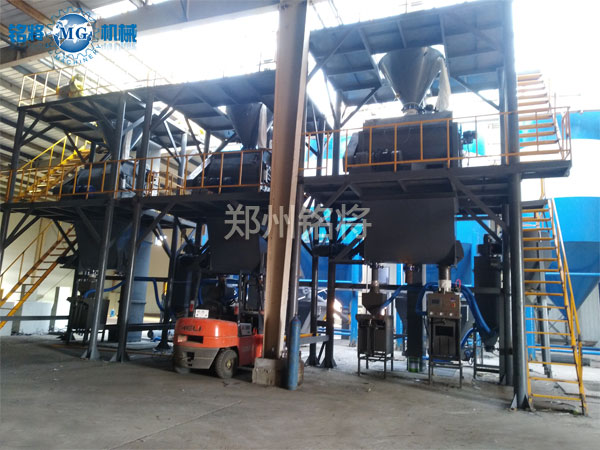 年產20萬（wàn）噸幹粉砂漿生（shēng）產（chǎn）線案例分享，吉林雙贏塗料有限公（gōng）司