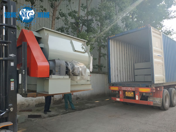 沙特(tè)半自動幹粉砂漿生產線(xiàn)已經發貨 沙特半自動幹粉砂漿生產線(xiàn)已經發貨