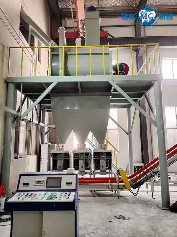 江蘇張家港輕質石膏砂（shā）漿自動化（huà）生產線安裝（zhuāng）收尾！馬上準備試機（jī）啦！