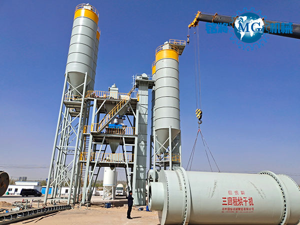 年產30萬噸鄂爾多斯幹混（hún）砂漿站配套烘幹機