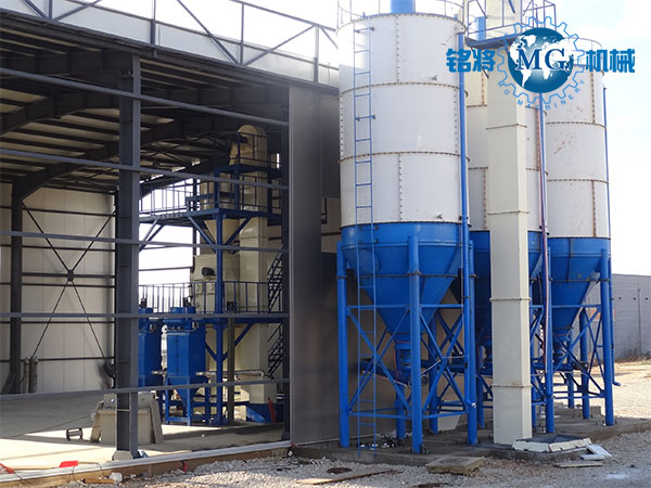 幹粉砂漿生產線