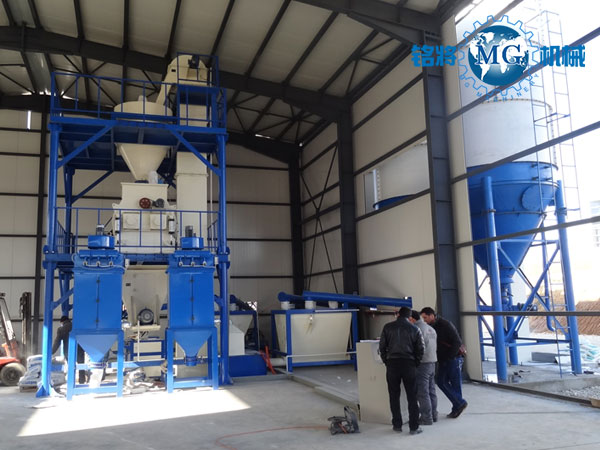 幹粉砂漿生產線