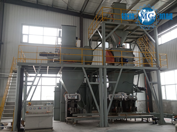 寧夏海原縣保溫砂漿生產線和（hé）膩子粉生（shēng）產線（xiàn）