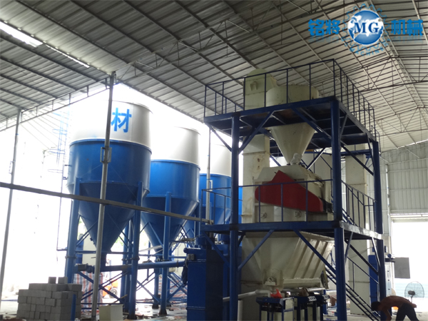 全自動幹(gàn)粉砂(shā)漿生產線(xiàn) 全自(zì)動幹粉砂漿(jiāng)生產線