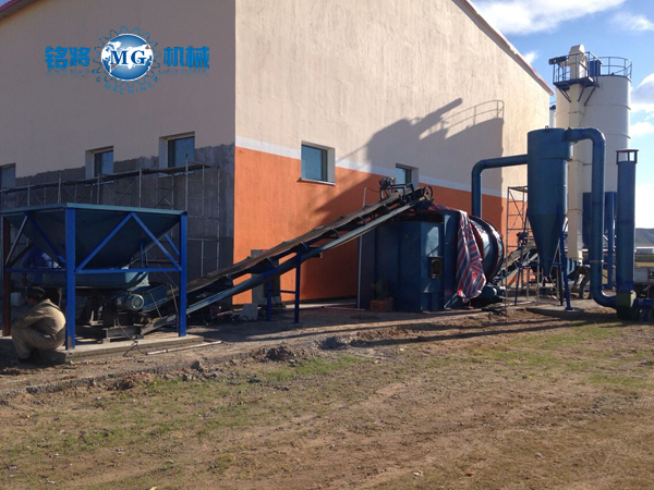 蒙古烏蘭巴（bā）托年產5萬噸全自（zì）動幹粉砂漿生產線（xiàn）