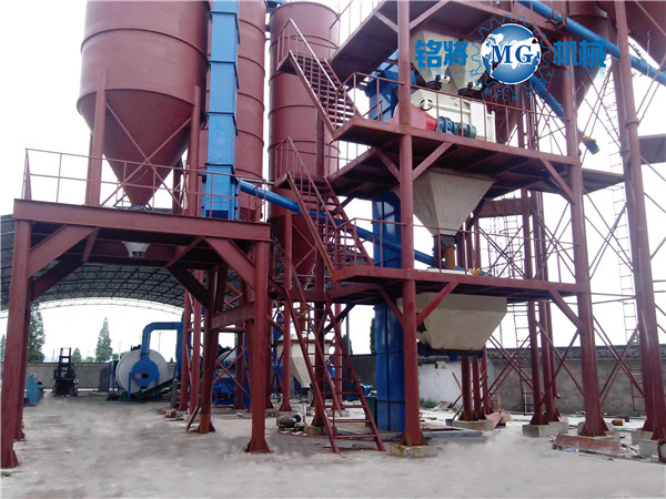 全自動幹粉砂（shā）漿生產線