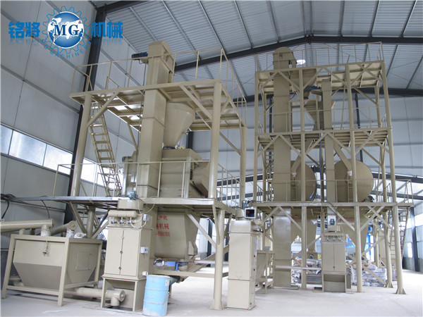 西(xī)安龍(lóng)橋智能型保溫砂漿(jiāng)生產線 西安龍橋智能(néng)型保溫(wēn)砂漿生產線