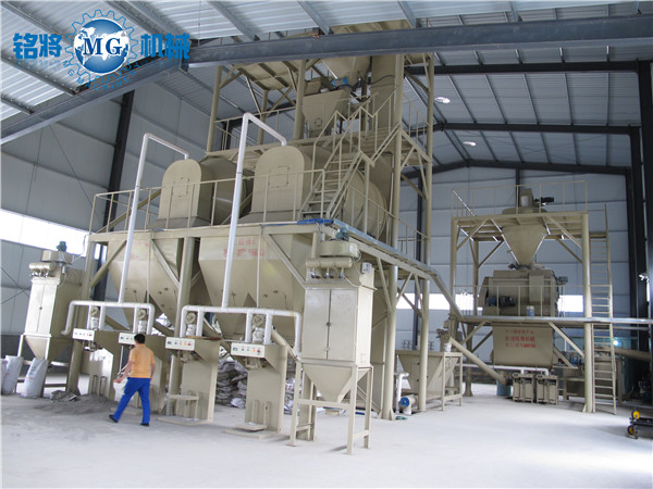 西安龍橋智能(néng)型保溫砂漿生產線 西安龍橋智能型保溫砂漿生產線