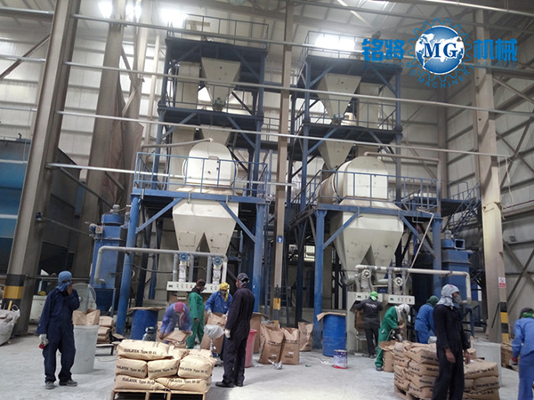 阿聯酋迪拜智（zhì）能型保溫砂漿生產線