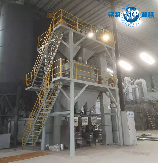 河北武安石膏砂漿生產線安裝現場反饋(kuì)圖片 河北武安石膏砂漿生產線安裝現場反饋圖片