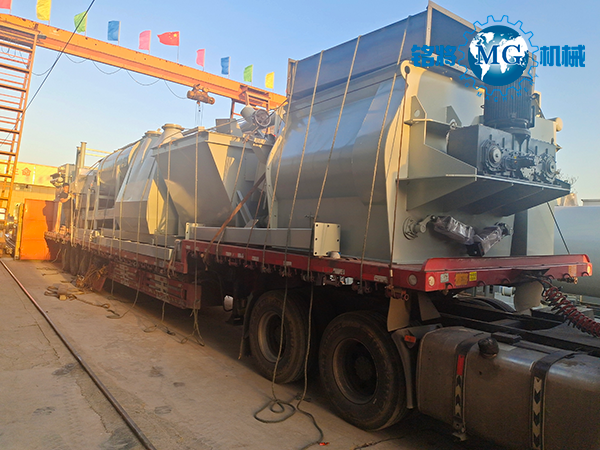 江西南昌全自(zì)動幹粉砂漿生產線發貨! 江西南昌(chāng)全自動(dòng)幹(gàn)粉砂漿生產線發貨!