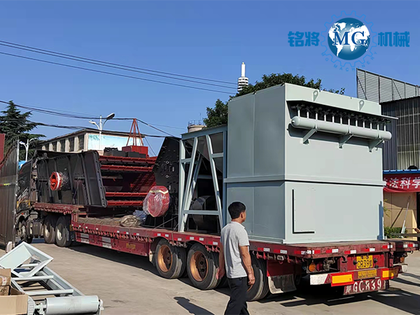 陝西幹粉砂漿設備發（fā）貨現場