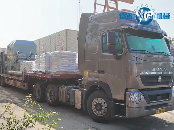 內蒙幹（gàn）混砂漿設備（bèi）發貨現場