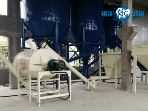 小型幹(gàn)粉砂漿設備價位 小型幹粉砂漿設(shè)備價位