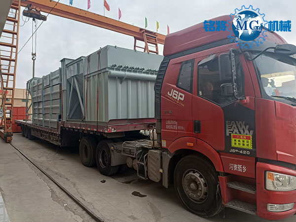 河北唐山四套幹粉(fěn)砂漿生產線發貨 河北唐山四套幹粉(fěn)砂漿生產線發貨