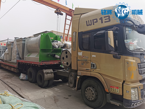 新疆幹粉砂漿生產（chǎn）線已發貨