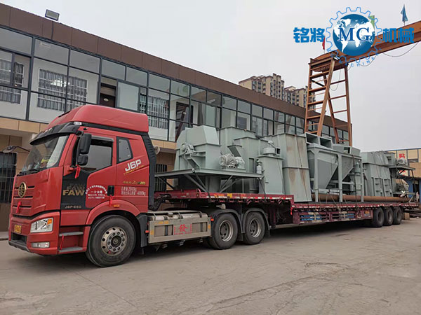 廣西南(nán)寧第二車幹粉砂漿生產線走起 廣西南寧第二車幹粉砂漿生產線走起