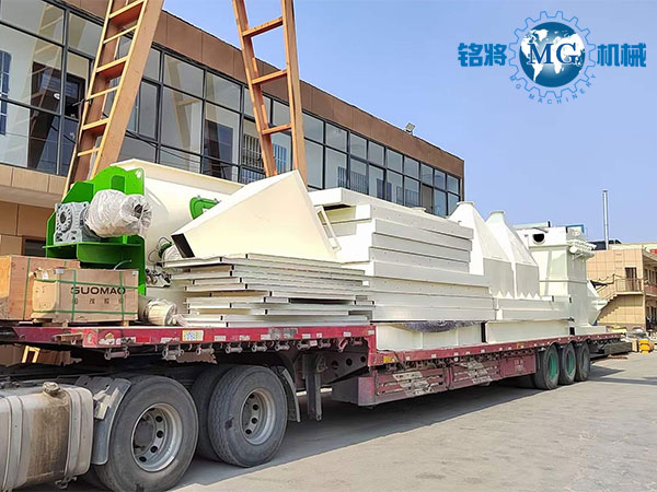 陝西（xī）鹹（xián）陽兩套特種砂漿生產線發貨圖