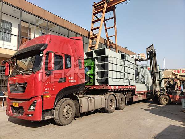 四立方主機，時產15噸生產線，發往江蘇連雲港（gǎng）