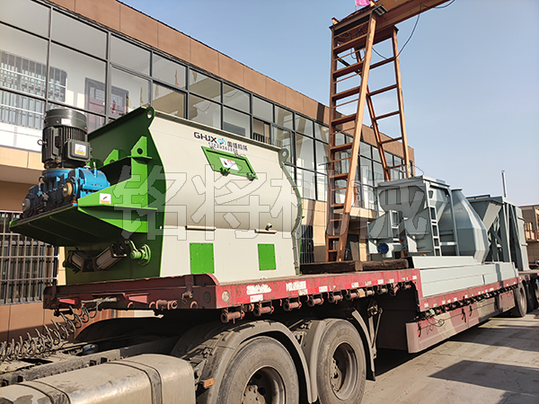 四立方主機，時產15噸生產（chǎn）線，發往江（jiāng）蘇連雲港