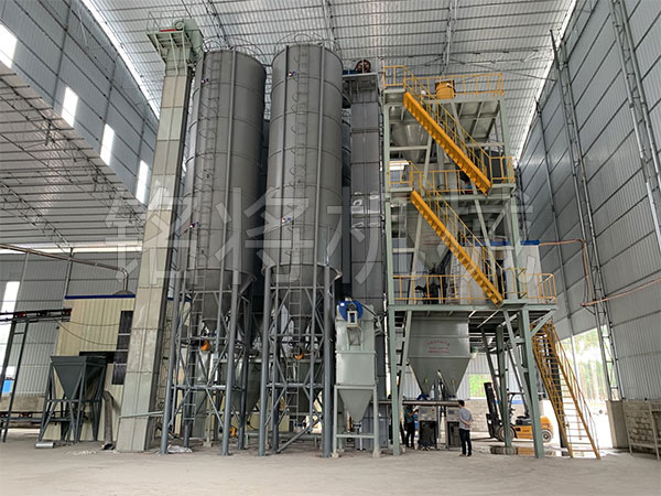 如何提高幹粉砂漿(jiāng)生產線的效率 如何提高幹粉(fěn)砂漿(jiāng)生產線的效率(lǜ)